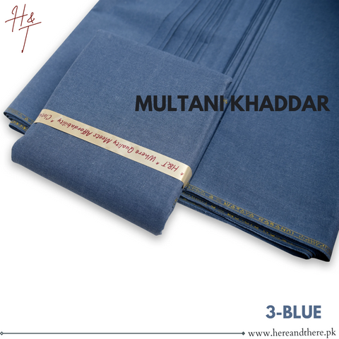 Multani Khaddar - Blue