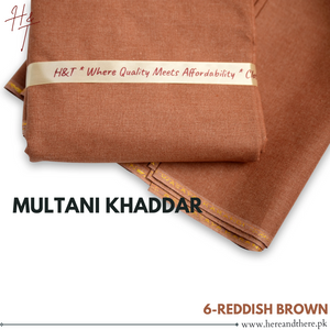 Multani Khaddar - Reddish Brown