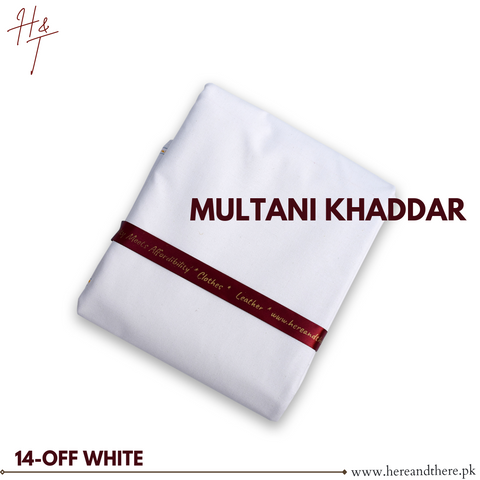 Multani Khaddar - Off White