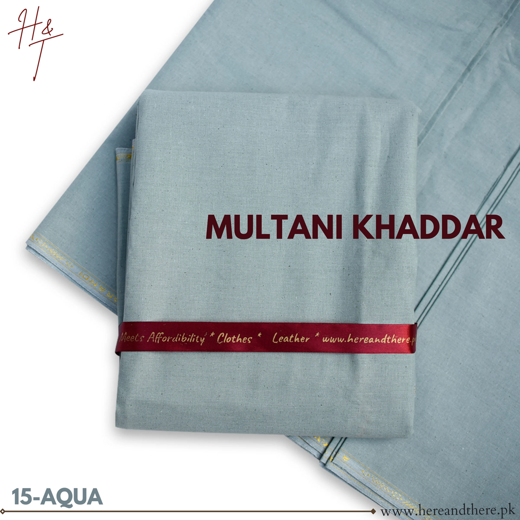 Multani Khaddar - Aqua