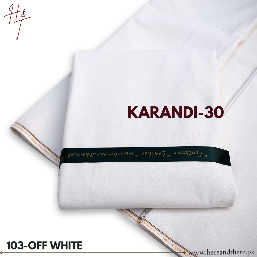 Karandi-30 Off White